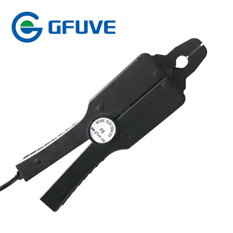 GFUVE P8 AC Current Probe Clamp Nickel Metal Core 0.2% Accuracy For Ground Tester